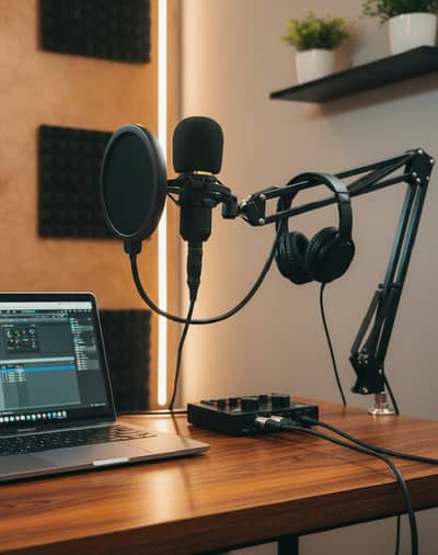 BM 800 Condenser Mic with V8 Sound Card