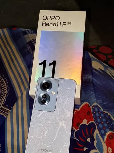 oppo reno 11 f 5g ram 8 rom 256 full boxs conditions 10/10