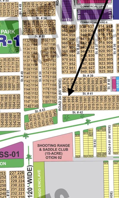 1 Kanal Possesion Plot For Sale On 65 Ft Road In DHA Multan Sector R