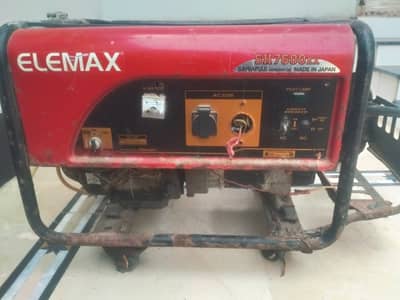 Elemax Generator (5KVA - Ex 7600) made in Japan