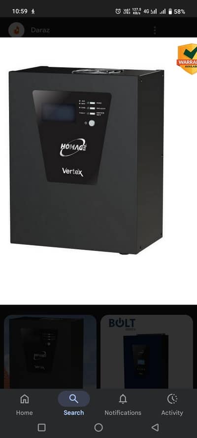 soler inveter ups 1500 v barid new  24 volte