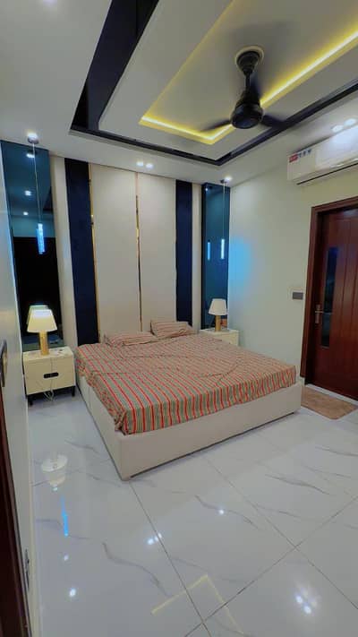 Five Marla Brand New Furnished House Available For Rent In Bahria Town, Lahore