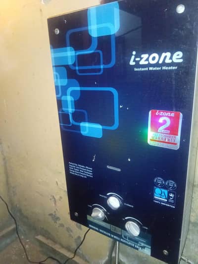 I Zone gas water heater. . .
