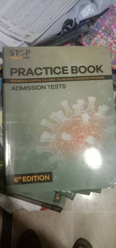 2 Step Mdcat preparation practice book 6th edition