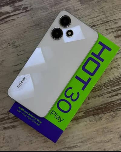 Infinix Hot 30 play  4+4 gb ram 64 gb storage