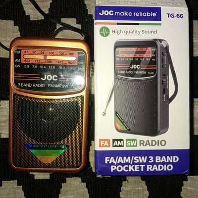 JOC shortwave medium wave 3 band digital radio with new dsp technology