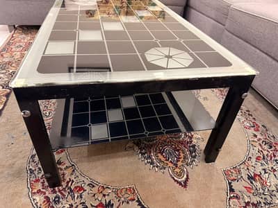China Glass Steel Table