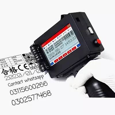 Expiry Printer/Inline inkjet printer cartridge/Handheld Inject Printe