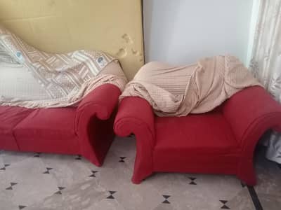 Jumbo size sofa set