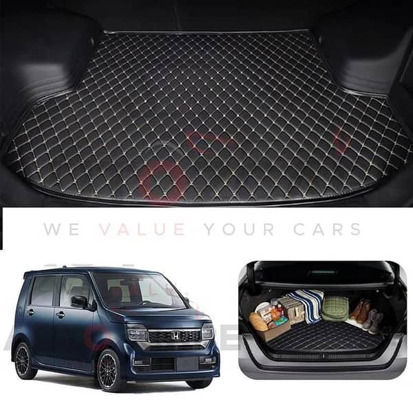 Honda N Wgn 7D Custom Car Trunk Mat - Model 2020-2025