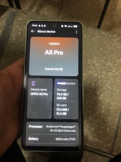 Oppoa5pro 8/256 Bilkul new phone ha only 3month use hua