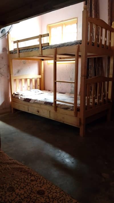 Kids Bunker Beds And Ac Dc Fan