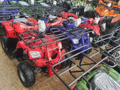 fresh stock Atv quad 4 wheels delivery all Pakistan