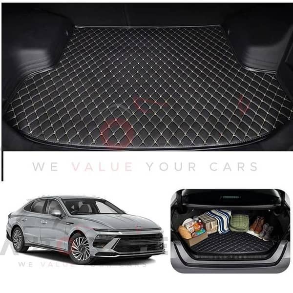 Hyundai Sonata 7D Custom Car Trunk Mat - Model 2025