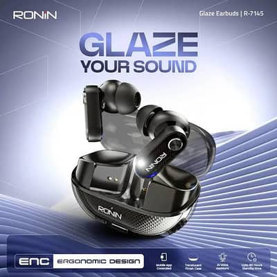 Ronin R-7145 Glaze Wireless Earbuds
