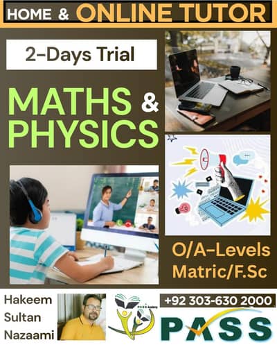 Home and online tuition maths and physics