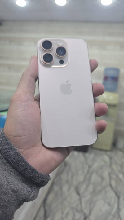 Iphone 16 pro max 256Gb 100 health non pta