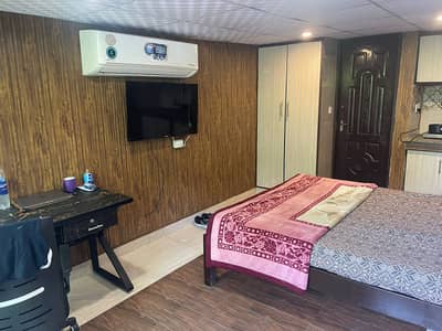 Well Furnished Bedroom Available For Rent in Main Cantt Excellent location Near Girja Chowk Cantt