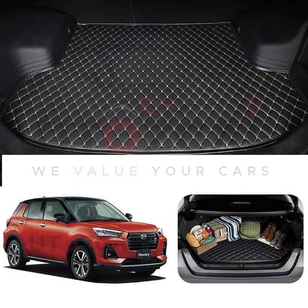 Daihatsu Rocky 7D Custom Car Trunk Mat - Model 2019-2025