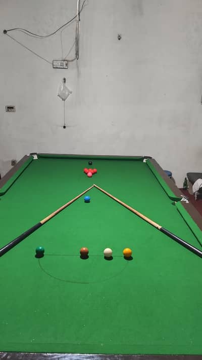 snooker table