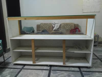 Two Counter with rack for shop and office