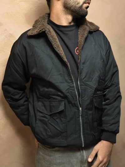 jacket with fur lining new