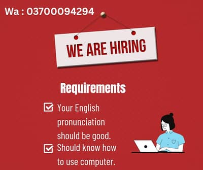 your English pronunciation should be good