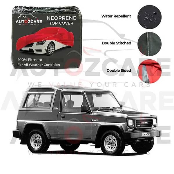 Daihatsu Rocky Neoprene Top Cover - Model 1988-1998