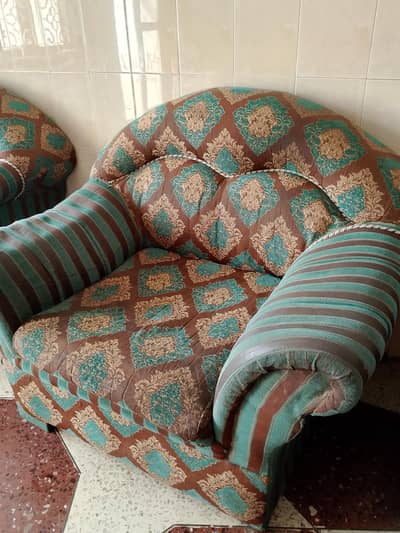 good condition, comfortable 5 seater sofa