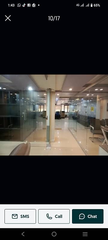 Blue area office 1500 square feet jinnah avenue for sale