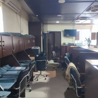 Full Floor Corner Office For Sale Above Bank