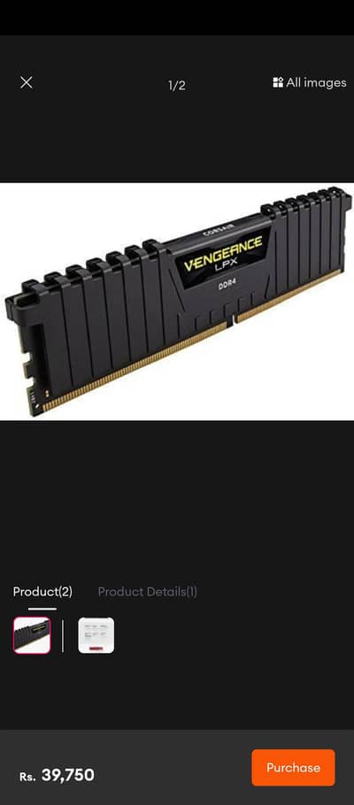 corsair ram ddr4 16gb 3600