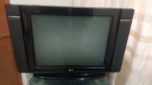 , Tv With Trolly , Wood Table For Sale