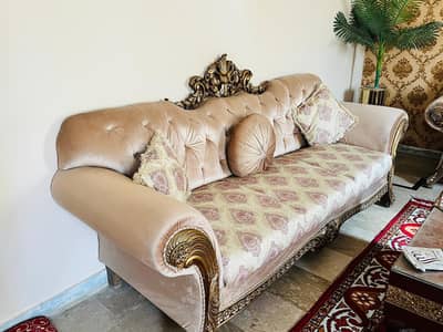 Long Sofa set available for sale