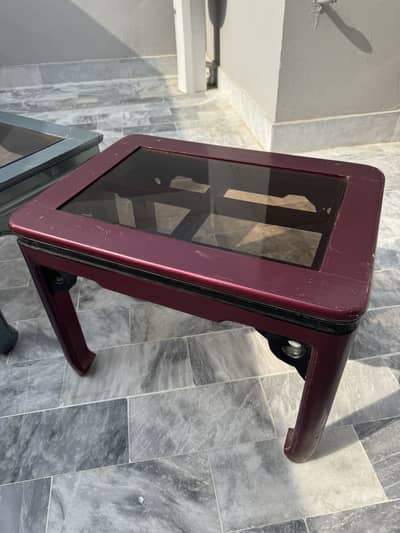 3 tables one big 2 small