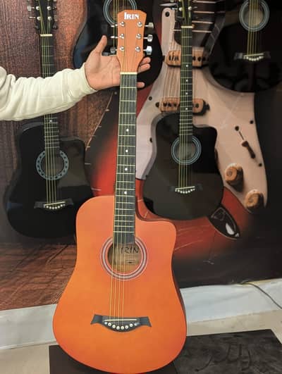 Irin Guitar Mustard | acoustic | affordable | Student Guitar near me