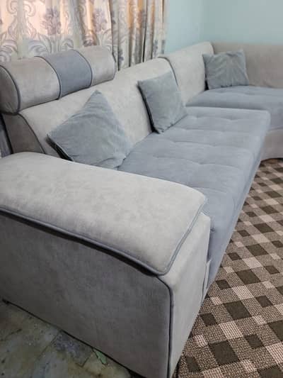 Premium L-Shape 5 Seater Sofa | Excellent Condition