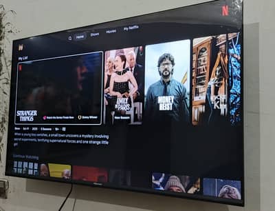 Hisense 43A4G 43″ Android Smart LED TV, Borderless Design