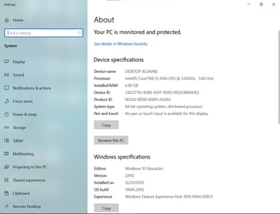 Brand new Dell pc with LCD and other accessories