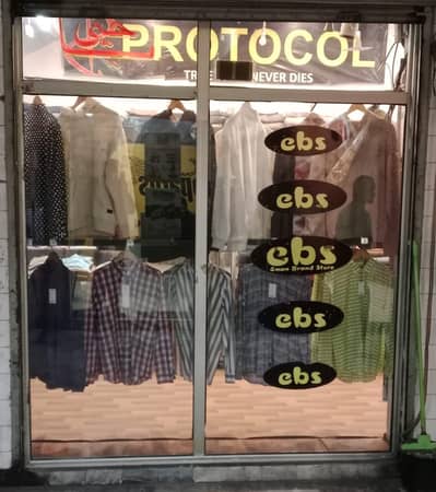 garments shop ka saman for sale