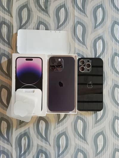 Iphone 14pro max jv B97% full Box 10/10