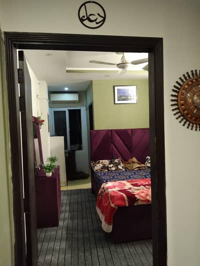 One Bed farninsh apartment E-11/2 Markez Islamabad