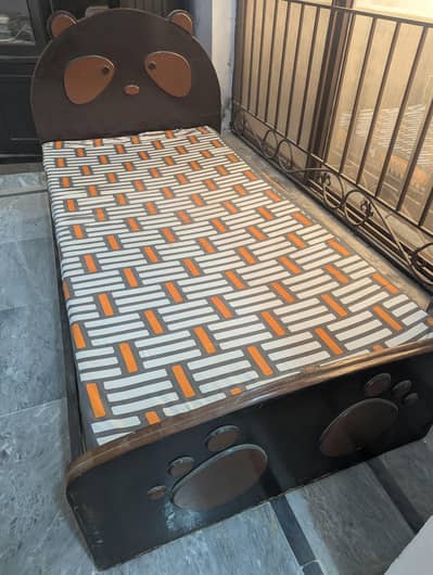 Single Bed with Mattress