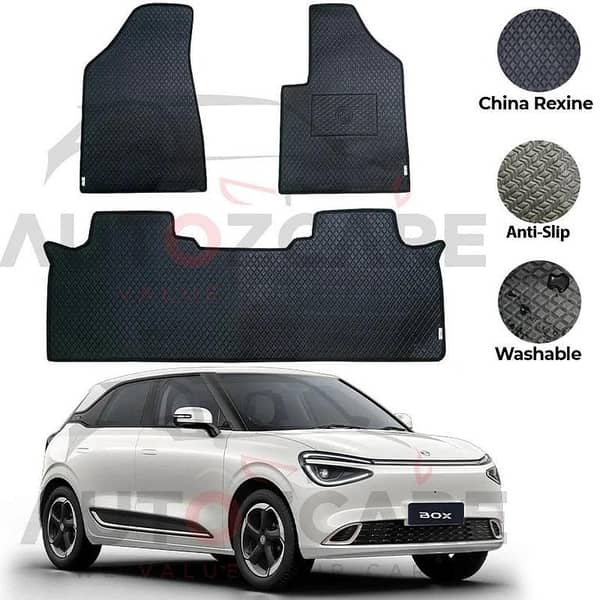 Dongfeng Box China Rexine Floor Mat 3PCS - Model 2025
