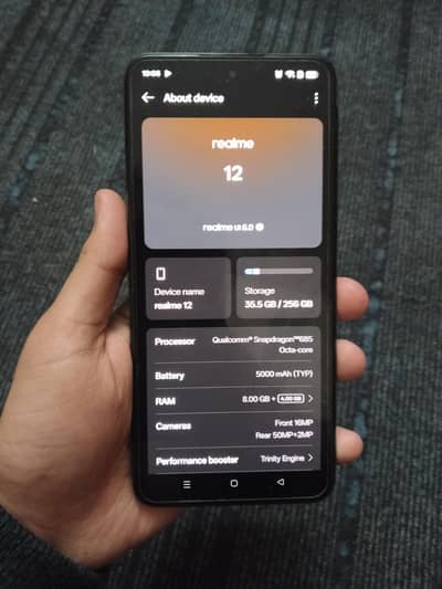 Realme 12 8/256 complete box
