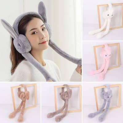 Soft Fluffy Rabbit Ears Headbands