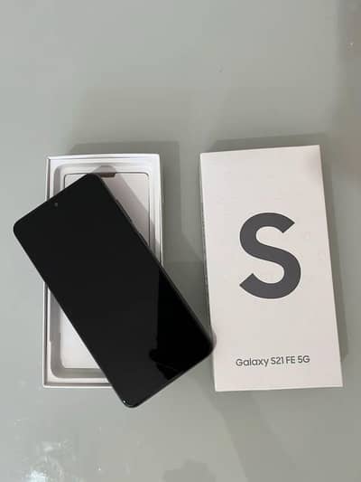 S21 FE Duel Sim With Box 8/256GB Official PTA Approved