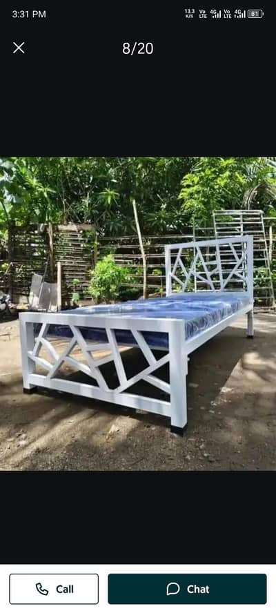Iron made single bed | Steel bed |kids bed|03209357623