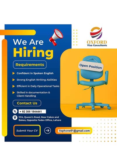 Oxford Travel urgent staff required