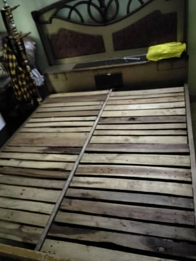 Complete Double Bed Set with Headboard and Mattress